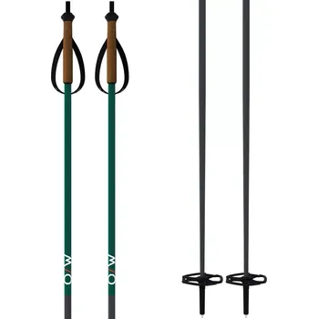 Běžecké lyžování Hůlky Oneway BC MOUNTAIN 2023/2024 160 černá/zelená