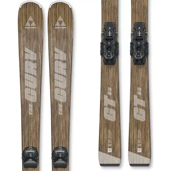 Sjezdové lyže Lyže Fischer THE CURV GT 85 REDEFINE + ATTACK LYT 11 + BRAKE PB 95 - 25/26 182 hnědá