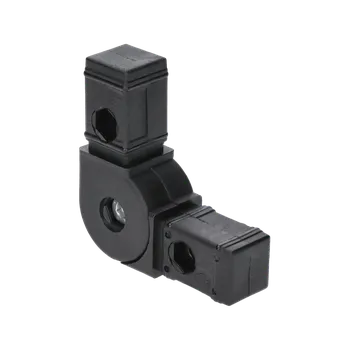 Plastová spojka - pohyblivý rohový kus vhodný do profilu veľkosti 30x30x2 mm