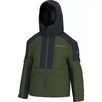 Chlapecká bunda Bunda Fischer EXPLORER JR 152 zelená/černá