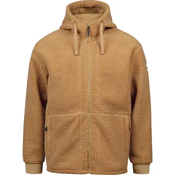 Pánská mikina Mikina Halti Lykky M fleece M hnědá