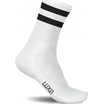 Pánské ponožky Cyklistické Ponožky Luxa White Night - L/XL
