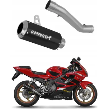 Výfuk pro motocykl CBR 600 F4i Sport 2001 - 2006 výfuk tlumič GP BLACK DOMINATOR