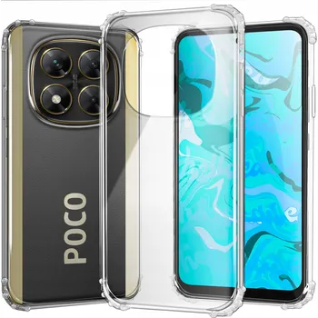 Pouzdro na mobilní telefon Průhledný Zadní Kryt Hello Case pro Xiaomi Poco X7