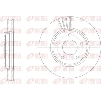 Brzdový kotouč Brzdový kotouč REMSA 61531.10