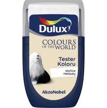 barva na zeď Dulux latexová Barva na zeď 0,03 l, matná, slunce pekla