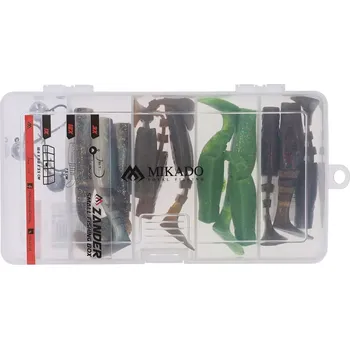 Umělá nástraha Mikado Sada Nástrah SMALL SET ZANDER SOFT LURE KIT AKCE