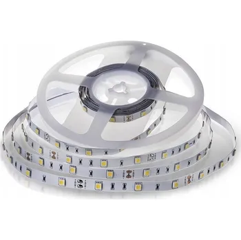 LED páska LED pásek V-TAC SMD5050 150LED IP20 4,8W/m VT-5050 30-IP20 3000K 500lm