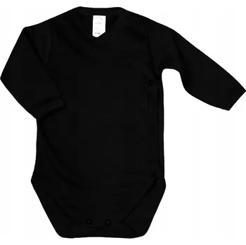 Kojenecký body Zavinovací body polské ČERNÉ velikost 68 KLEKLE