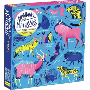 Puzzle Mudpuppy Puzzle Savci 500 dílků