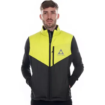 Pánská vesta Vesta Fischer IDRE INSULATION M černá/žlutá