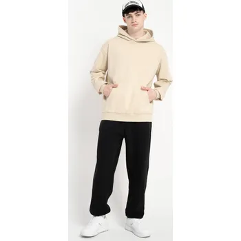 Reporter Young | Chlapecké černé tepláky OVERSIZE bez potisku - Barva ČERNÁ, Velikost 170 253-0117B-03-100-1