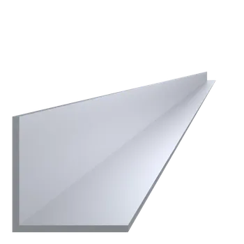 Stavební profil Hliníkový L profil 50x50x3 mm, délka 6000 mm, materiál EN AW-6060 T66, přírodní hliník bez povrchové úpravy, cena za KUS