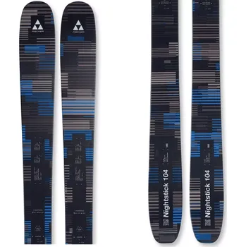 Sjezdové lyže Lyže Fischer NIGHTSTICK 104 - 24/25 180 černá/modrá