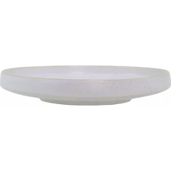 Příbor Dezertní lžička s šedým pískem, O 18,7 cm, bílá