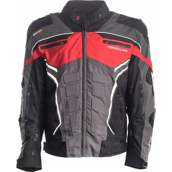 Moto oblečení Textilní bunda Adrenaline Scorpio červená XL