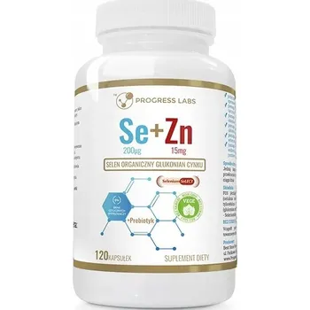 Progress Labs Organický Selen + zinek 120 kapslí