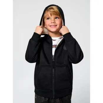 Chlapecké oblečení Sinsay - Teplejší mikina s kapucí - černá - 360FC-99X - 360FC-99X-134