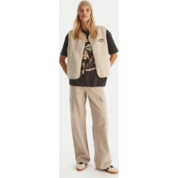 Oblečení a móda Billabong Sportovní vesta Be Happy Vest EBJPF00118 Écru Regular Fit L