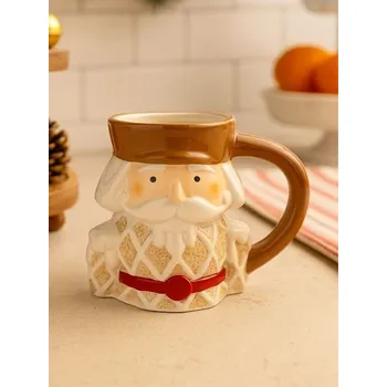 Sinsay - Hrnek ve tvaru louskáčka - béžová - 197GE-08X - 197GE-08X-ONE