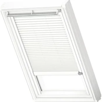 Roleta Plisé roleta na střešní okno VELUX elektrická FML M10 1016KWL bílá