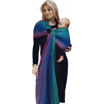 Dámské spodní prádlo Šátkový nosič s kroužky Little Frog Tencel Aurora Cube M (2 m)