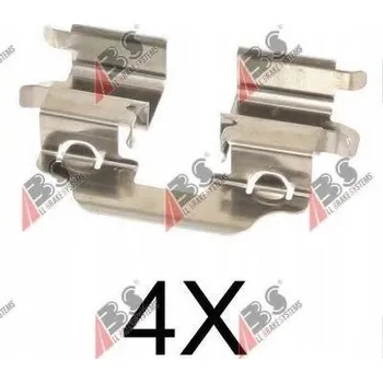 Přislušenství brzdového systému Sada příslušenství obložení kotoučové brzdy A.B.S. 1773Q