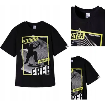 CHLAPECKÉ TRIČKO WF BAVLNA BONITO ČERNÉ 164