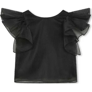 Chlapecké tričko Dětské tričko Karl Lagerfeld černá barva Z30174.102.108 99X, vel. 108