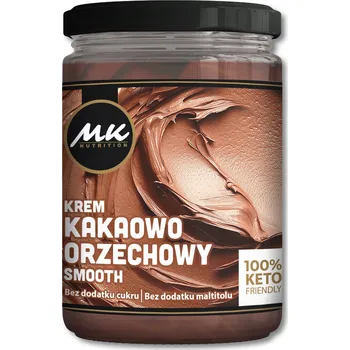 Kakaovo-oříškový krém MK Nutrition 500 g bez cukru, keto, se sladidlem erythritol