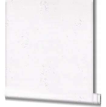 Tapeta Tapeta 6754-10 Bílá ozdobná omítka s vypouklou strukturou