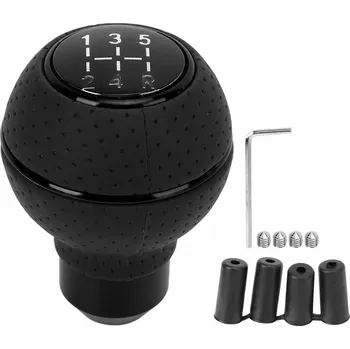 Hlavice řadicí páky RUKOJEŤ ŘADÍCÍ PÁKY 5-RYCHLOSTNÍ M8 M10 M11 M12 UNIVERZÁLNÍ HLINÍKOVÁ AUTO