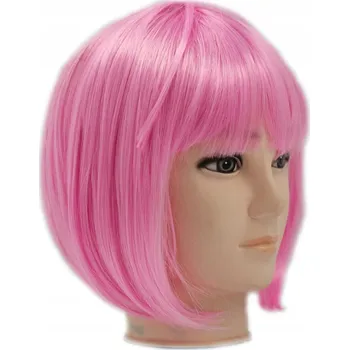 Paruka TnF paruka krátké vlasy růžová