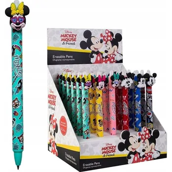 Kuličkové PROPISKA COLORINO s automatickým mazáním, 1 KS Minnie Mouse, zelené