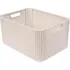 Úložný box Curver Rattan Style2 L 03616-885 43,6 x 23 x 32,6 cm krémový