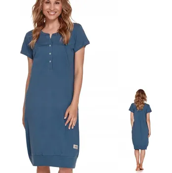 Dámská noční košile Doctor Nap noční košile modrá XXL