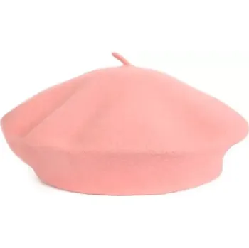 Čepice Dámský baret Daily classic Meruňkový