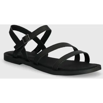 Dámská obuv Kožené sandály Toms Kira 10020802 černá 99X, EUR 36.5