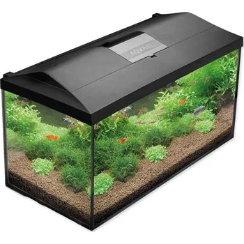 Aquael Set akvarijní Leddy 75 černá Day & Night 2.0 105 l