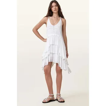 Dámské šaty Šaty AllSaints CAVARLY bílá barva, mini, W262DC 00X, vel. 38