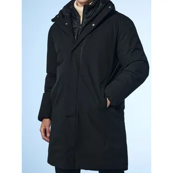 Dámský kabát Sinsay - Kabát s kapucí - černá - 299EU-99X - 299EU-99X-2XL