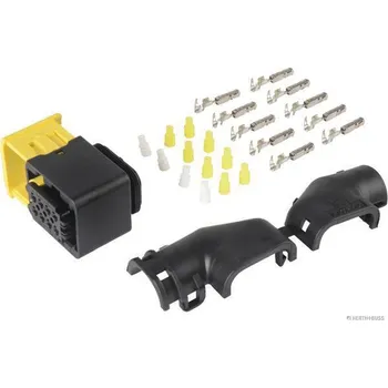 Auto elektroinstalace Elektrická zástrčka HDSCS 8-pólová kompletní HERTH 50390710, , ,