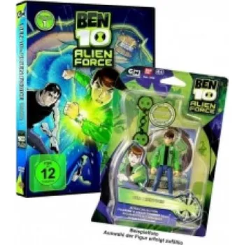 DVD film Ben 10 Alien Force - Staffel 1 / Vol. 1 inkl. Bandai Actionfigur – Joe Casey (EN)