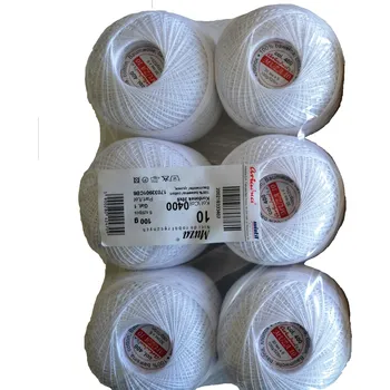 Příze Háčkovací Příze MUZA 10 PŘÍRODNÍ 0000 525m balení 6 Ks