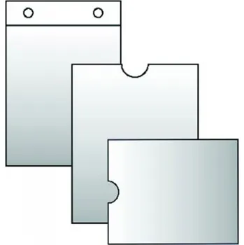 Průhledný obal 110x140mm časová jízdenka, 120mic.