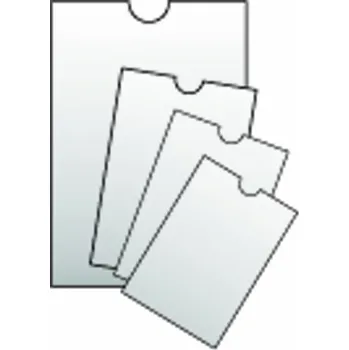 Průhledný obal 115x159mm lovecký lístek, 120mic.