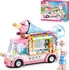 Stavebnice Sluban Sluban Girls Dream M38-B0993A zmrzlinový vůz
