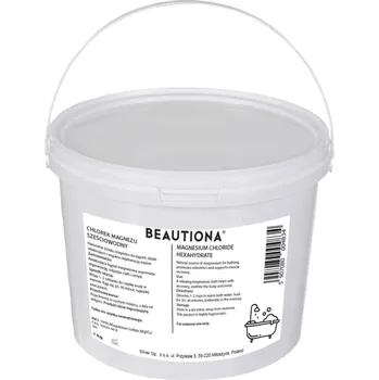 Koupelová sůl Beautiona Chlorid hořečnatý - magnesium chlorid do koupele 1 kg