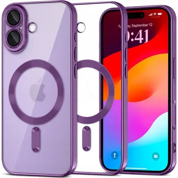 Pouzdro na mobilní telefon Zadní Kryt Erbord pro Apple iPhone 17 fialový