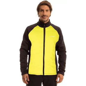 Pánská mikina Mikina Fischer DYNAMIC HYBRID S žlutá/černá